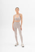 Basic Ribbed Leggings Cream
